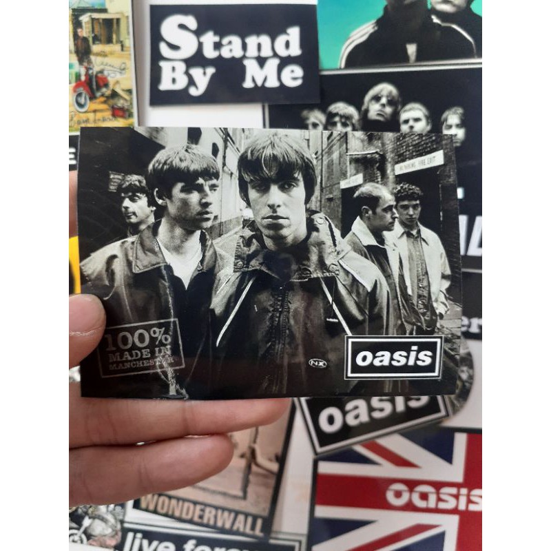 STICKER OASIS STICKER BAND STICKER LIAM STICKER TUMBLR STICKER GUITAR STICKER LAPTOP STIKER OASIS