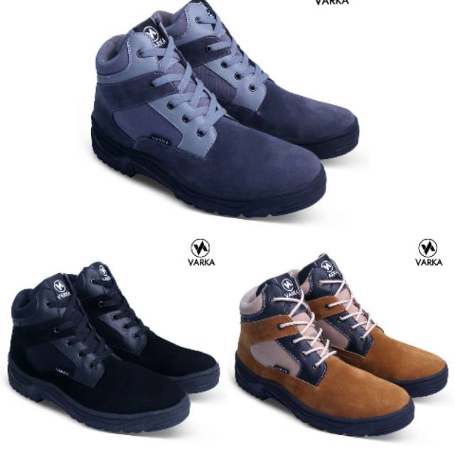 Varka Sepatu Boot Pria / Sepatu Adventure Sepatu Outdoor