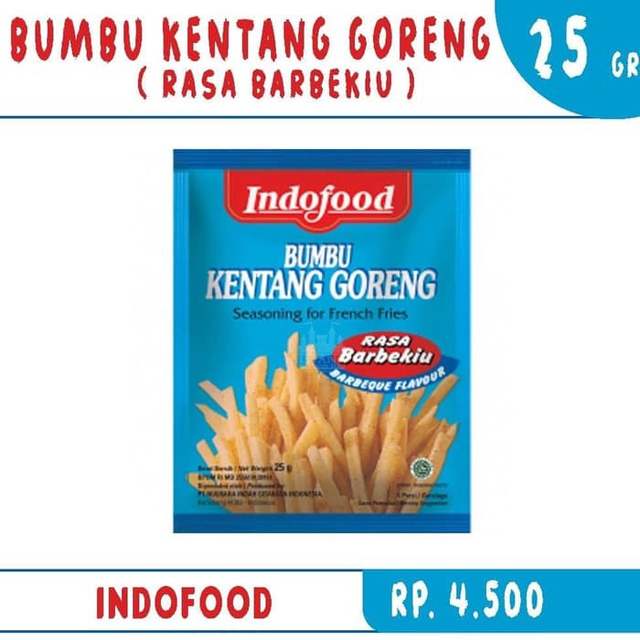 

Dijual Bumbu kentang indofood rasa barbekiu terbaik