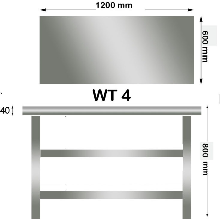 Paket Meja Dapur Stainless MR DAPUR WT 1 WT 4 Original