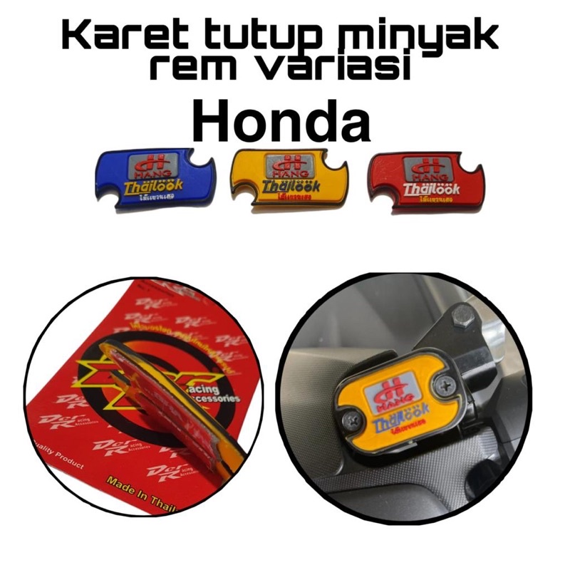 karet tutup minyak rem honda all honda