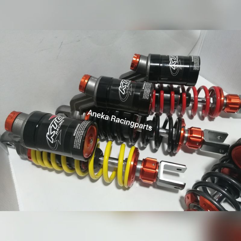shockbreaker mio beat vario ring 12 ktc racing 285mm / shock mio beat vario tabung atas