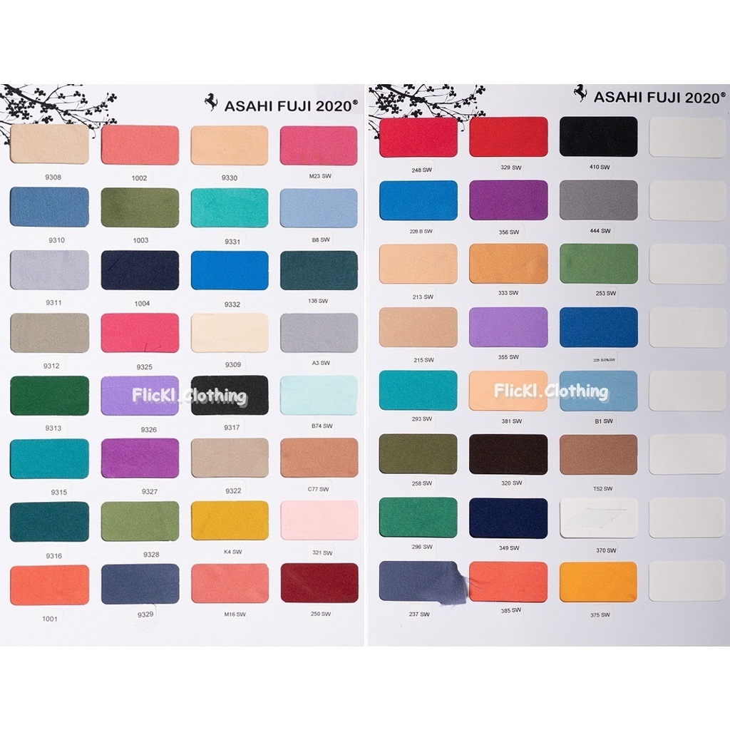 Bahan Kain Asahi Fuji 2020 Puring Furing Lapisan Dalam Jas Blazer Eceran