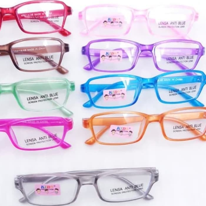 EYEGLASSES FLEXIBLE kacamata anak anti radiasi blu ray komputer hp