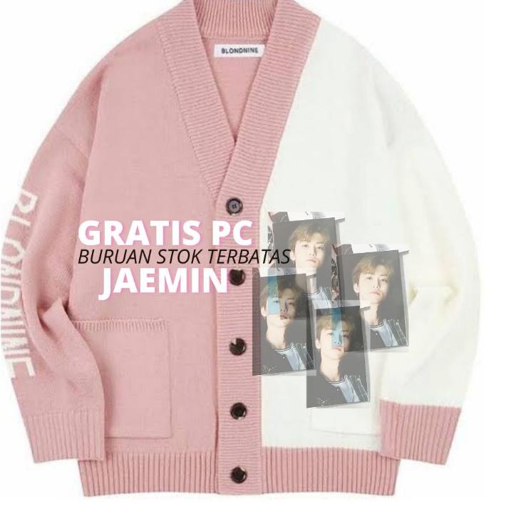SESTINA - CARDIGAN JAEMIN NCT SWEATER RAJUT PREMIUM IDOL KPOP GAYA KOREA TEBAL HALUS GARDIGAN WANITA