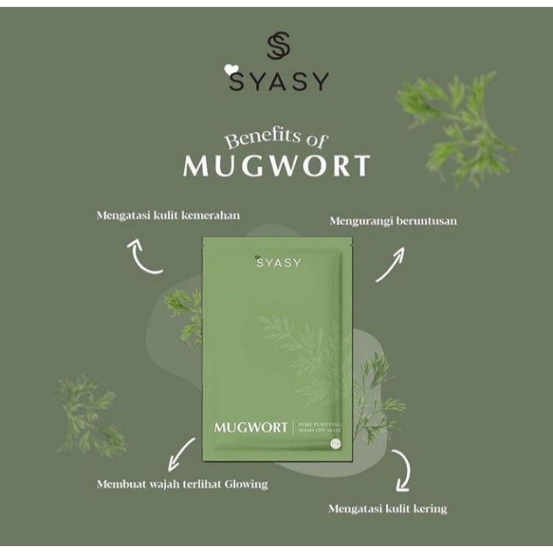 MUGWORT mask by syasy.id