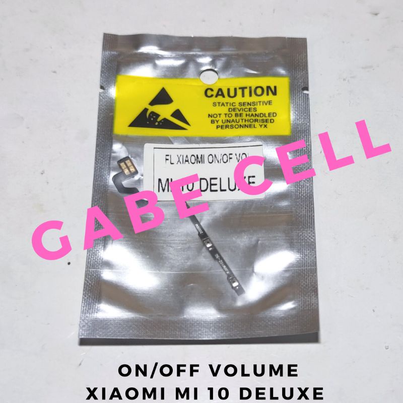 FLEXIBLE TOMBOL ON OFF VOLUME XIAOMI MI 10/MI 10 LITE/MI 10 DELUXE