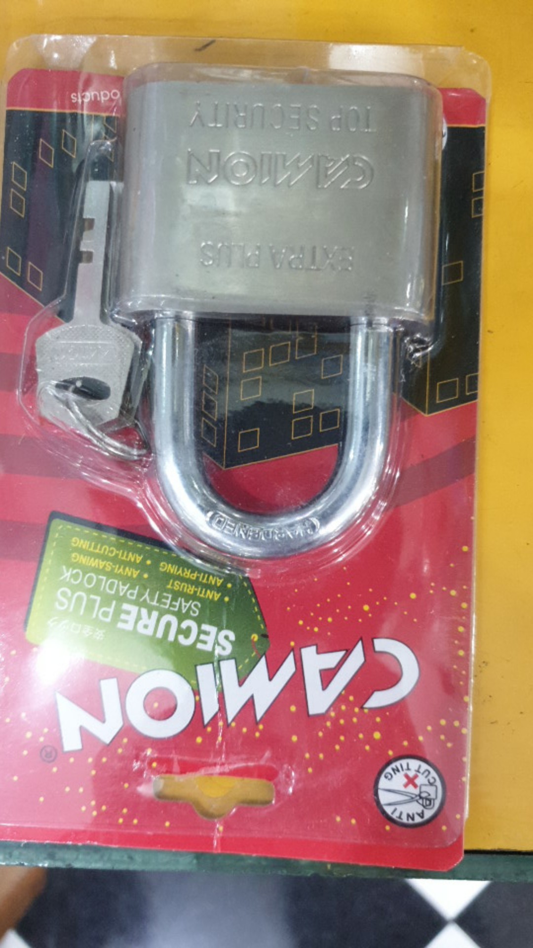 Pendek 60 Mm Kunci Gembok Camion - Gembok 60mm Leher Pendek 0547