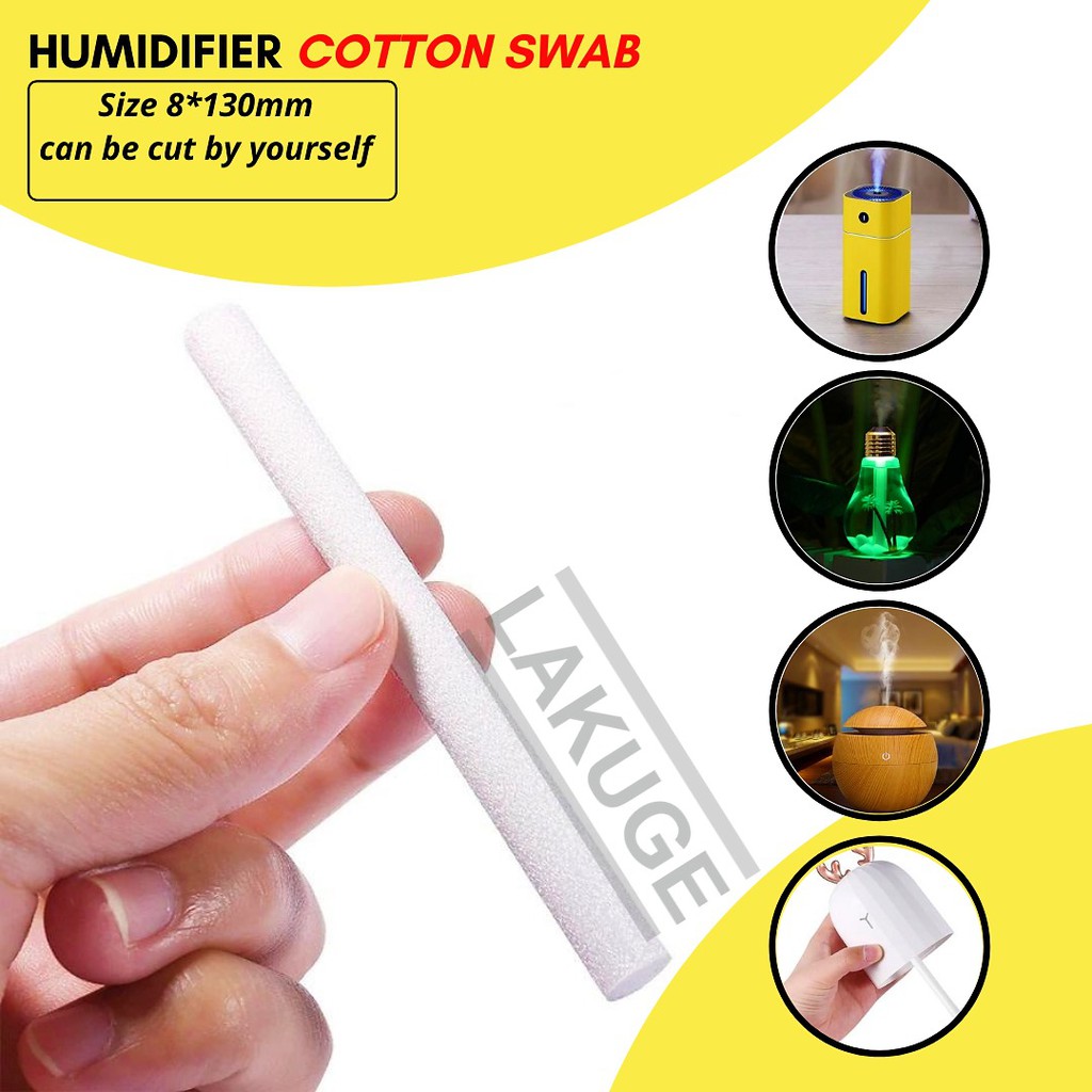 Kapas Filter Air Humidifier Diffuser Purifier Replacement Cotton Swab