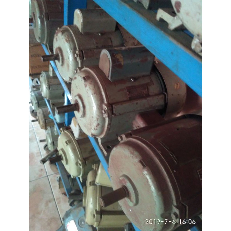 dinamo penggerak 1/2 hp 1 phase