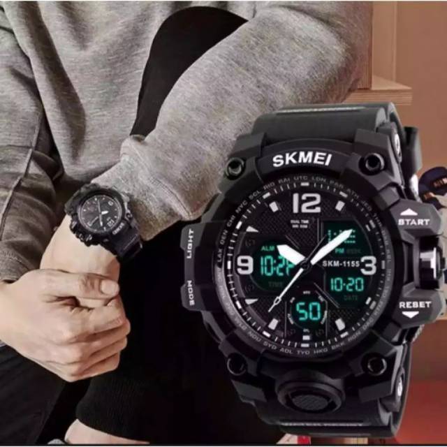 skmei analog digital watch