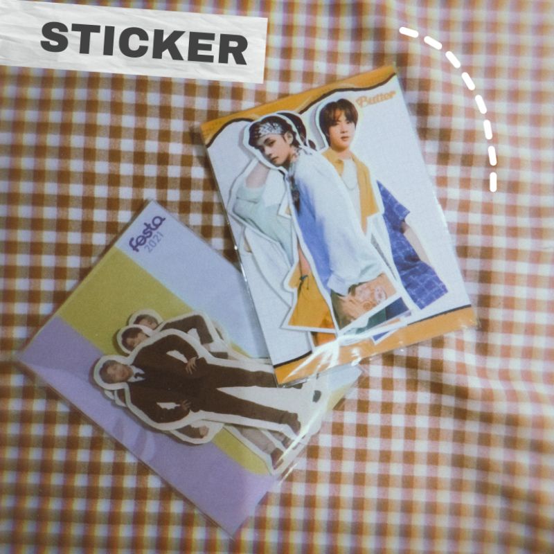 

Sticker Stiker Cutting BTS Sowoozoo Butter 2021