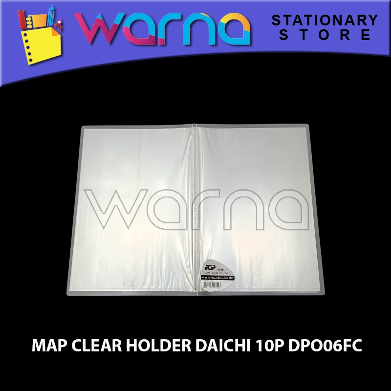

MAP DOKUMEN DISPLAY BOOK MAP POCKET MAP CLEAR HOLDER DAICHI