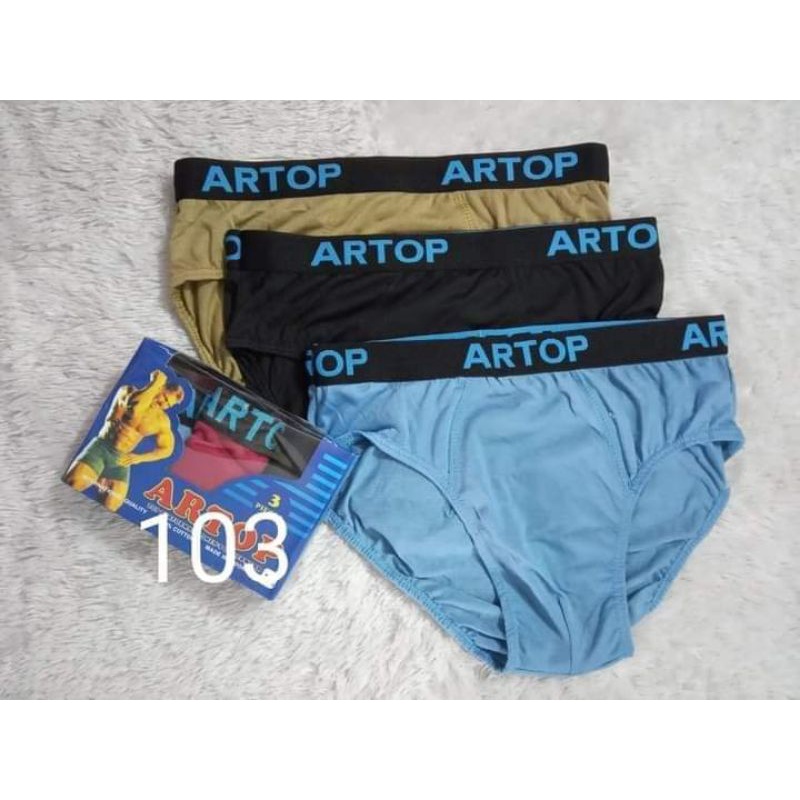 1pak isi3 Celana dalam boxer CD artop pria