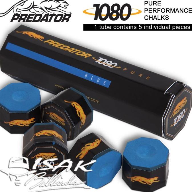 

Promo Awal tahun Predator Chalk USA - 5 Piece Billiard Chalk - Kapur Biliar - Biru Promo Awal tahun