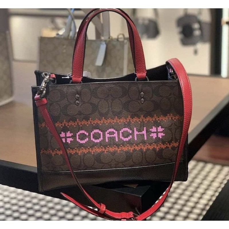 tas coach original /tas coach dempsey / coach original / tas branded /tas coach ori /tas coach tote