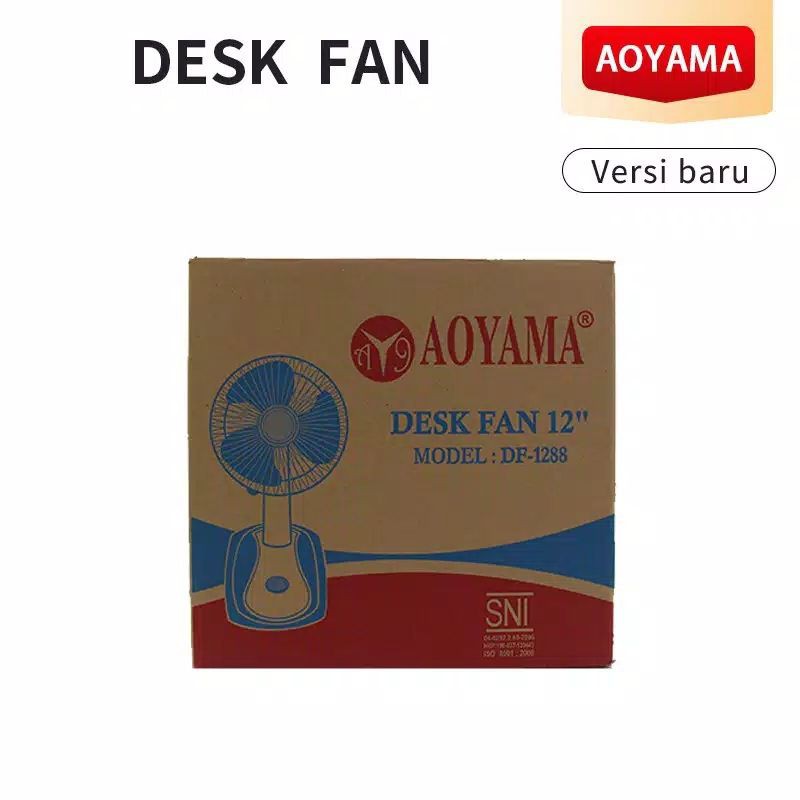 Kipas Angin Meja / Desk Fan Aoyama 12 inch / Kipas Lantai/ Kipas Duduk 12&quot;