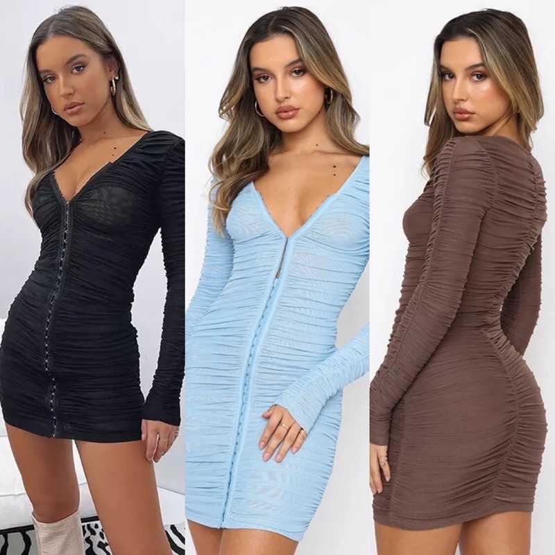 dress sexy bodycon | dress sexy | dress korea | baju pesta sexy | baju sexy | mini dress | long dres