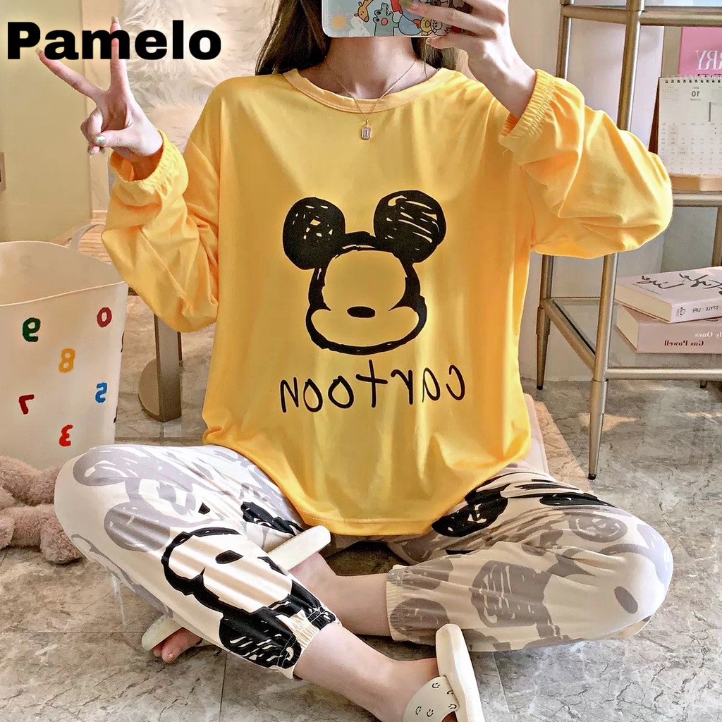 Pamelo Piyama PP import fashion import Stelan Import Korea Style Stage1 Baju Tidur Import / Premi / PPremi