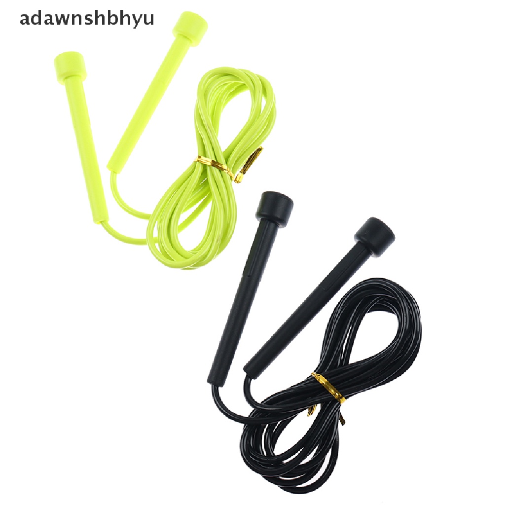 Adawnshbhyu 1Pc Speed Jump Rope Anak PVC Skipping Rope Adjustable Peralatan Fitness