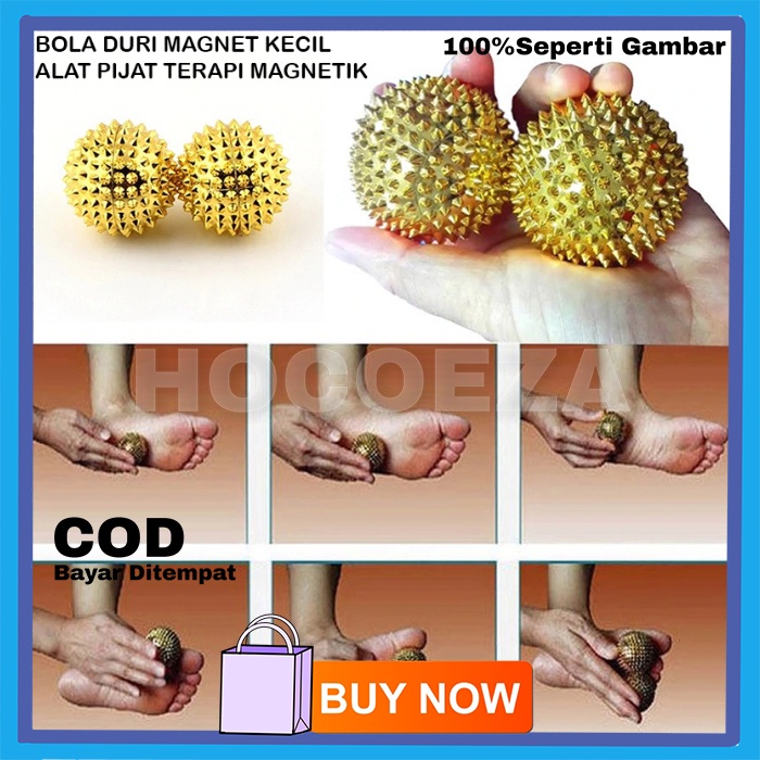 ALAT PIJAT BOLA DURI MAGNET KECIL TERAPI KESEHATAN TANGAN DAN KAKI ORIGINAL IMPORT UNISEX PRIA WANITA VA342