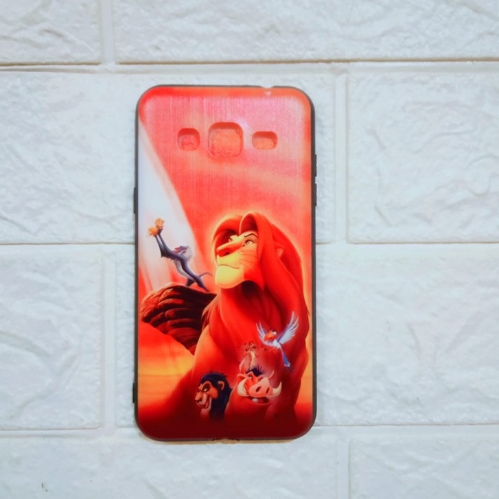 Case Handphone Samsung J3 Motif Kartun Lion King Realpict