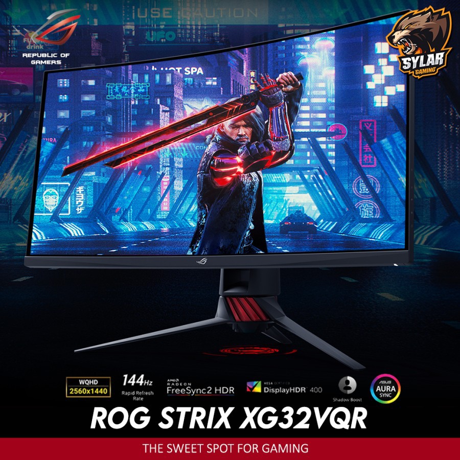 Asus ROG Strix XG32VQR 32Inch Curved Gaming Monitor