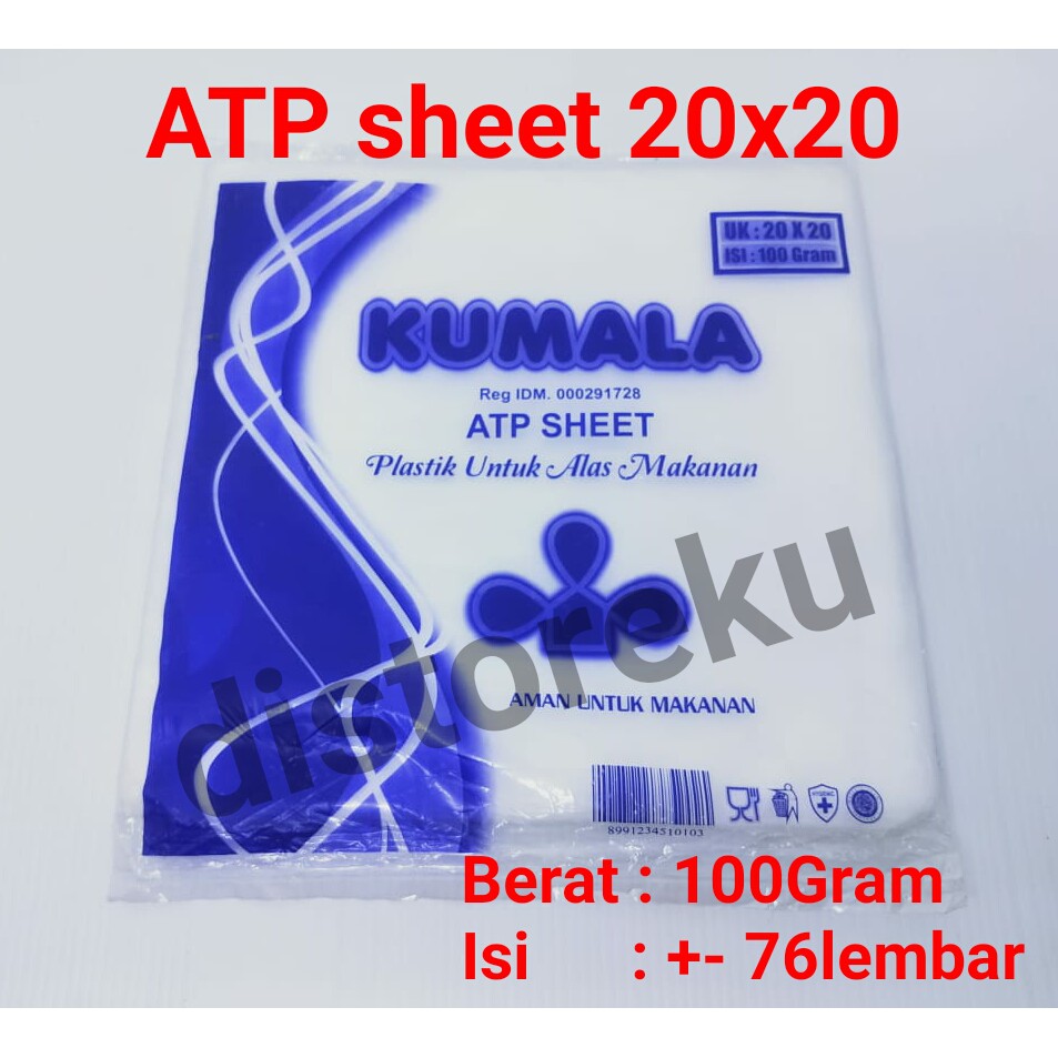 100Gr Plastik Anti Panas SHEET 20x20 HD PE ATP SHEET Tahan Panas Lembaran