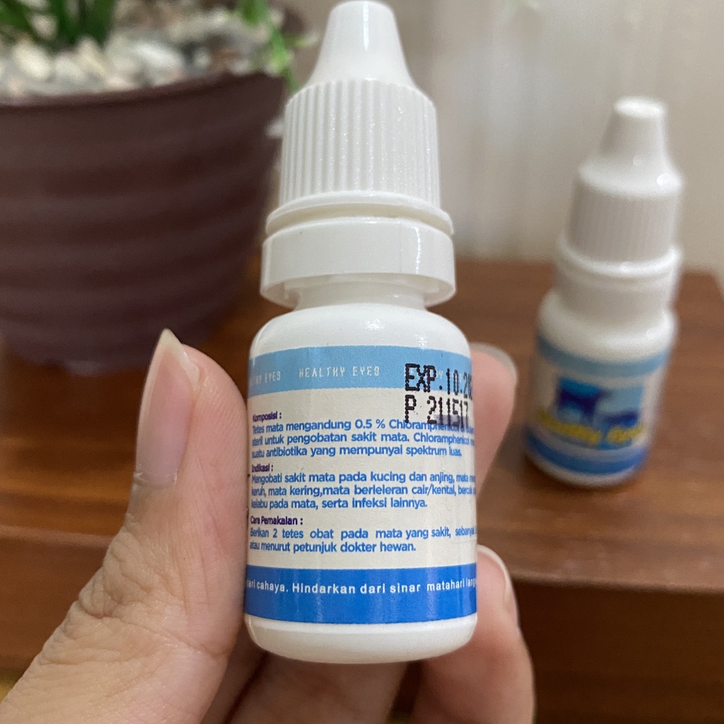 HEALTY EYES Obat Tetes Mata Kucing Anjing 10ml