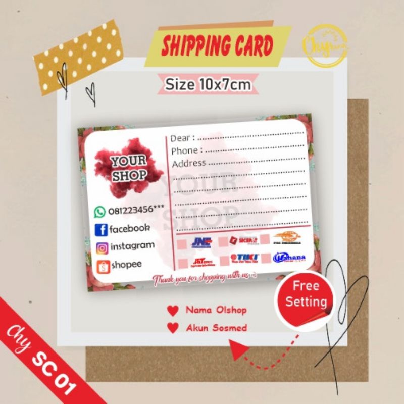 

Stiker Label Pengiriman Olshop Custom Murah