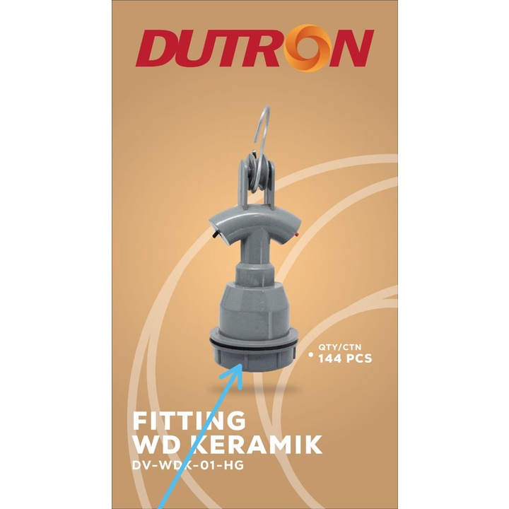 Dutron Fitting WD Keramik DV WDP 01 HG