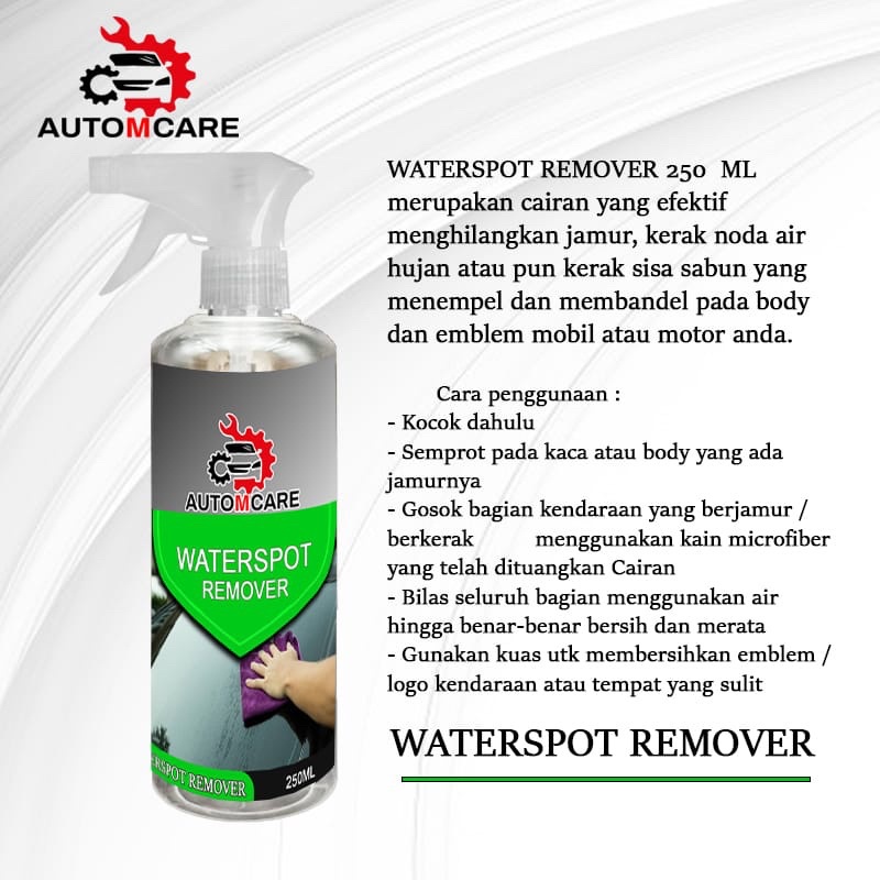 PEMBERSIH / OBAT JAMUR KACA MOBIL / MOTOR BODY REMOVER WATERSPOT