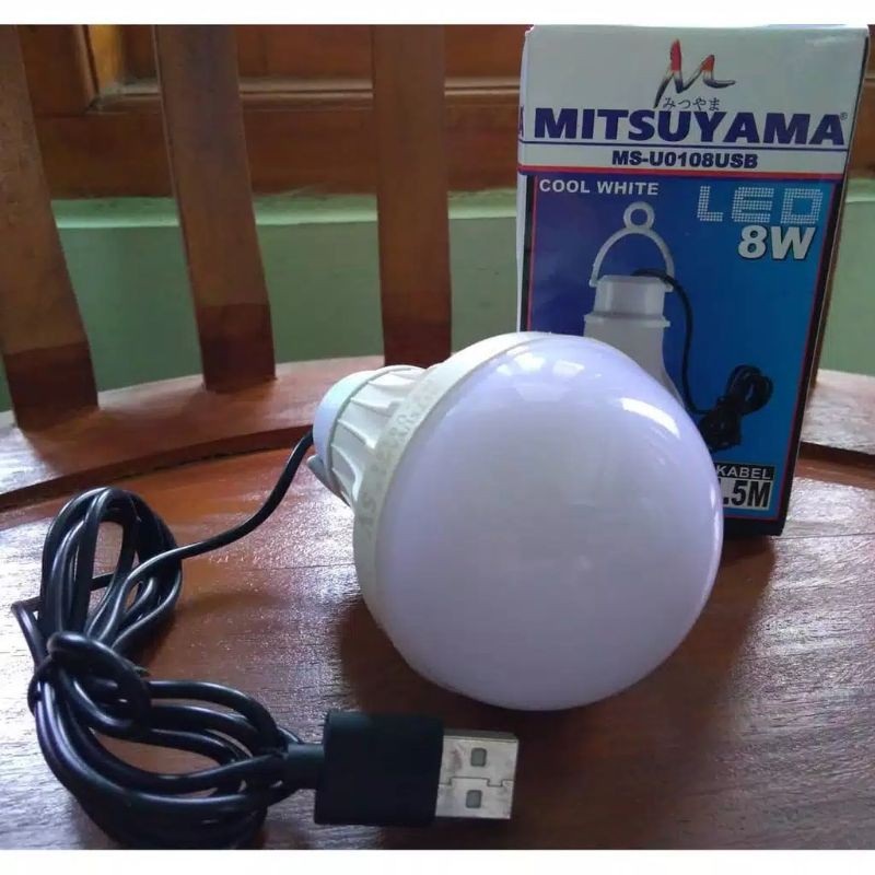 Lampu bohlam USB Mitsuyama