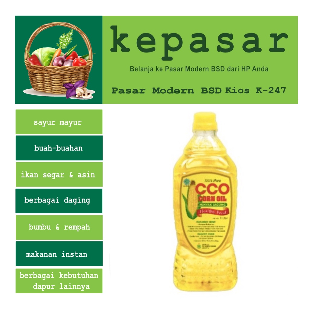 

Minyak Jagung CCO 1L