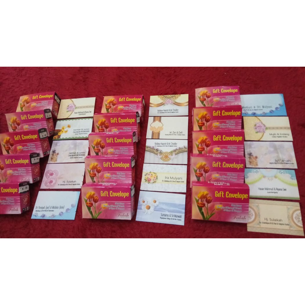 

Amplop Nama / Amplop Kondangan / Amplop Sumbangan / Amplop Falah