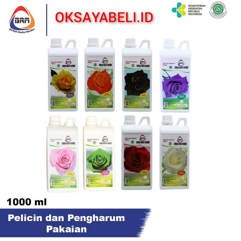 PELICIN PEWANGI PAKAIAN BERKAH ROSITA MANDIRI By BRM ORIGINAL/ PARFUM PAKAIAN LOUNDRYl MAWAR SUPER