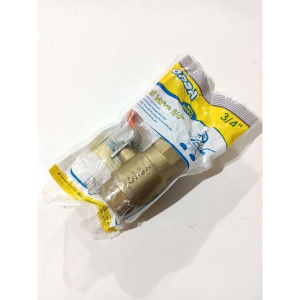 Stop kran kuningan Onda 3/4" / Ball valve onda 3/4inch