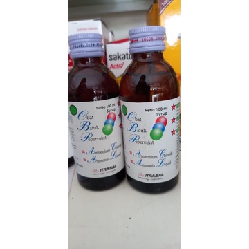OBP ITRASAL (OBAT BATUK PUTIH) / UNTUK MENGATASI BATUK BERDAHAK