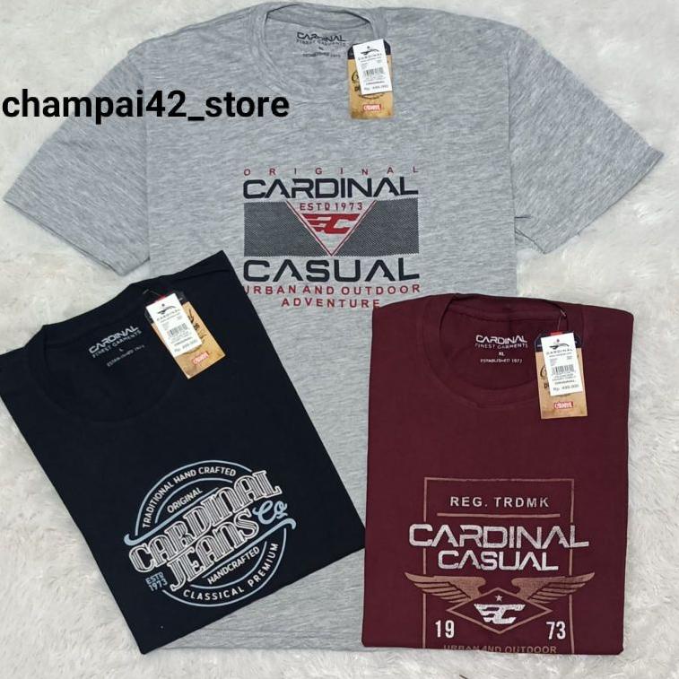 Harga Spesial //
OnU Paket 3pcs 100rb Kaos Kardinal/Kaos pria Dewasa/Kaos Pria Distro/Kaos Distro Ba
