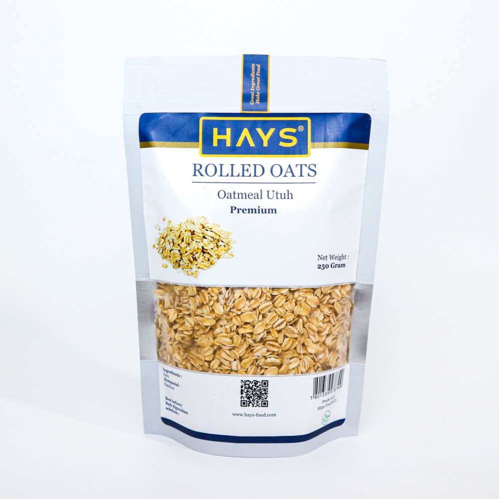 Rolled oats / Oatmeal Utuh / Gandum Utuh - HAYS