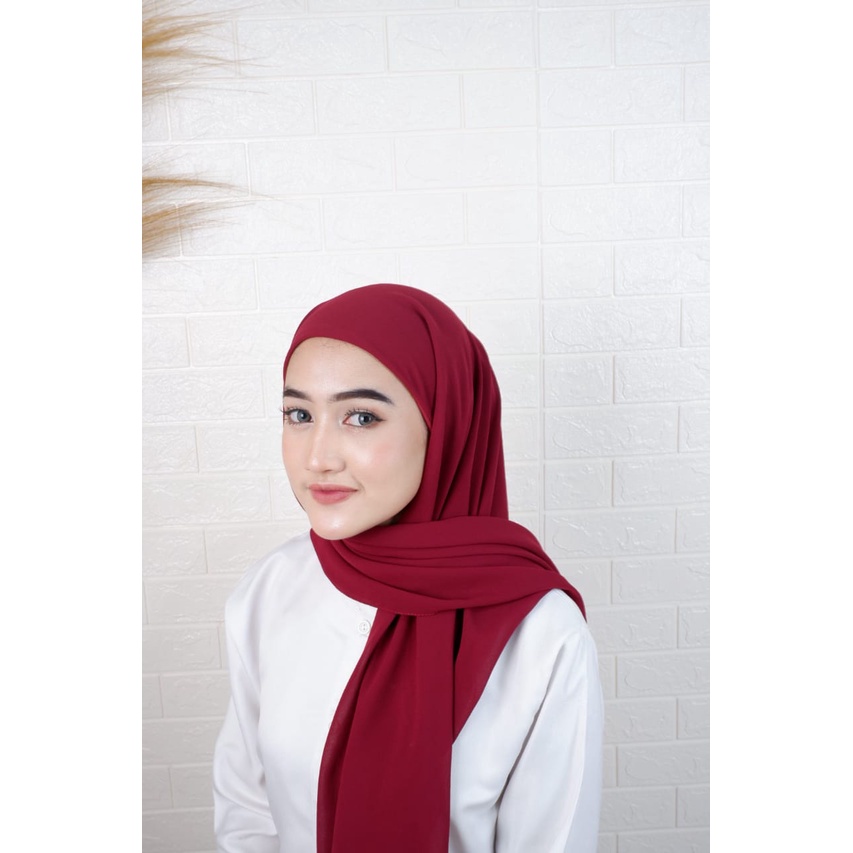 HIJAB JILBAB KERUDUNG FUJI INSTAN SQUARE / SQUARE INNER 2 LAYER