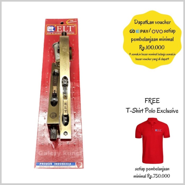 Grendel / Grandel Pintu / Grendel Tanam Elt 8