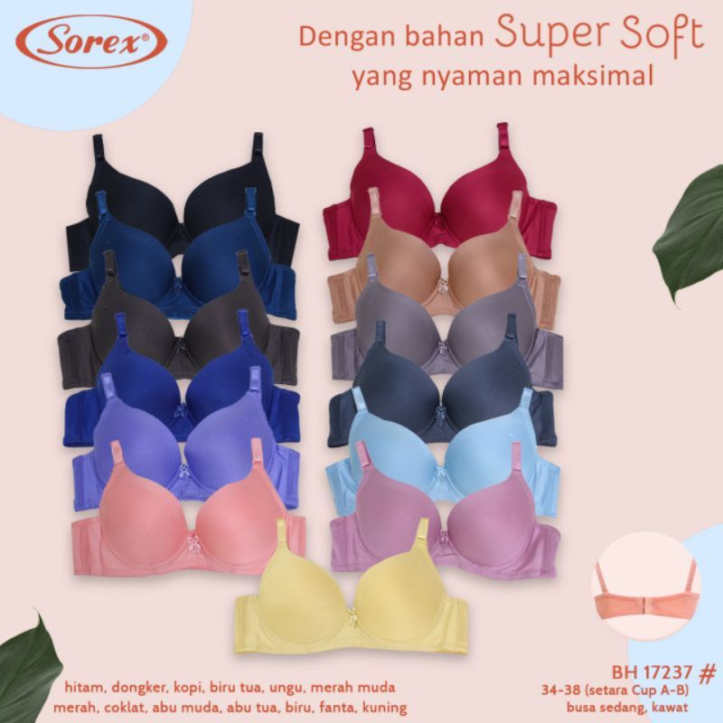 Bra Kawat Sorex 17237 Bh Super Soft Kait 2 Setara Cup A