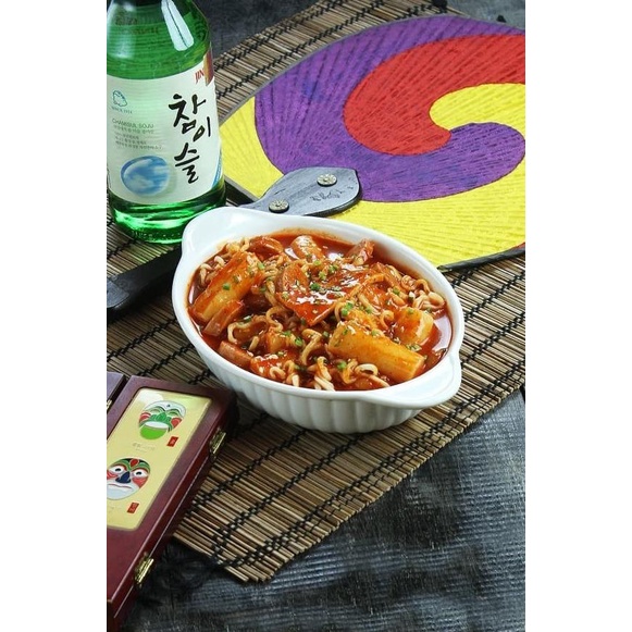 

RABOKKI SAMWON 470 GR - RAMEN TOKPOKI / TOPPOKI ODENG SOSIS MOZZARELL