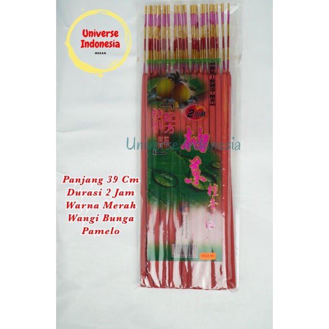 Termantab] Hio/Dupa 2 jam, warna merah, Wangi Bunga Pamelo