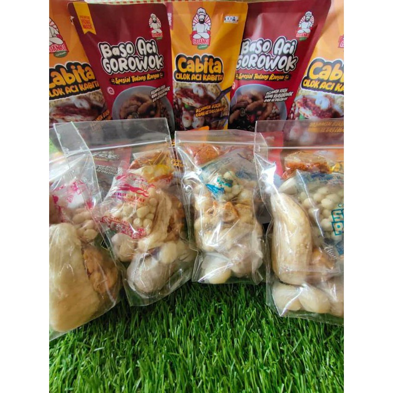 

PAKET LENGKAP FROZEN BASO ACI | BASO ACI POLOS, BASO ACI TULANG RANGU GOROWOK, BASO ACI KABITA