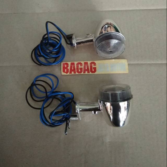Lampu sen sein depan Scoopy karbu
