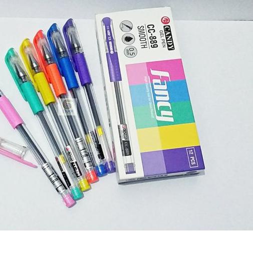 

(TERLARI⚡) 1 Lusin/ 12 Pcs Bolpen/ Pulpen/ Pena Candy CC 889 Smooth produck terbaik