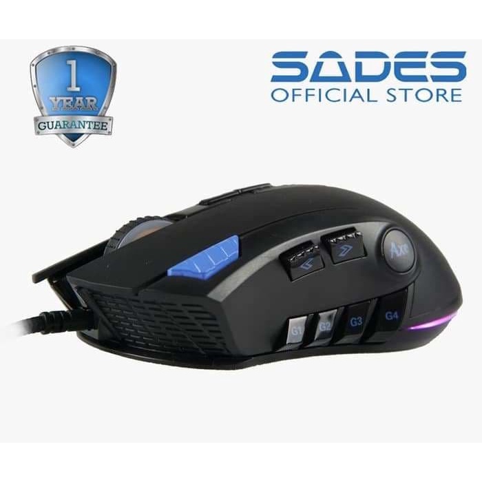 Sades AXE RGB Gaming Mouse