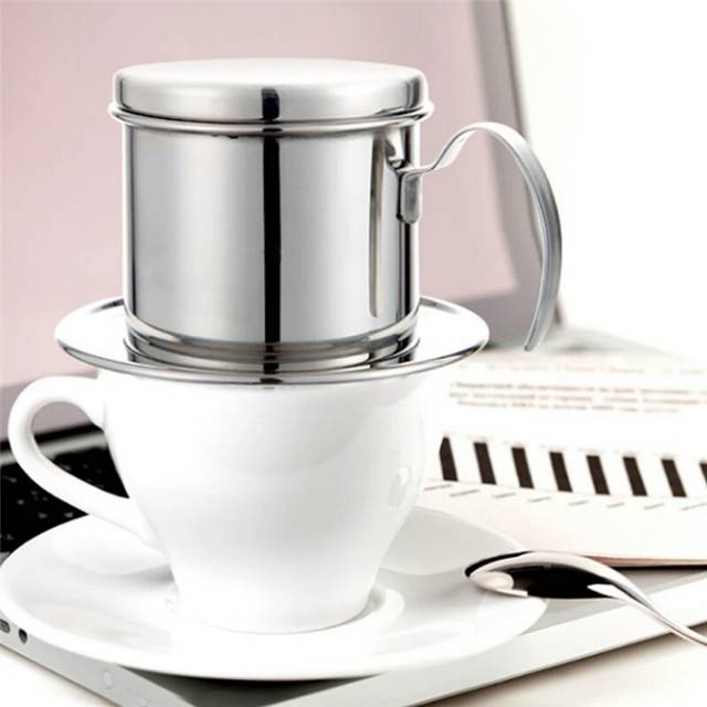 VIETNAM COFFEE DRIP STAINLESS PREMIUM MODEL SEKRUP/ VIETNAM DRIP TEBAL /KOPI VIETNAM